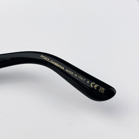 D&G DG3370 501 Eyeglasses Black Square Women - Picture 10 of 12